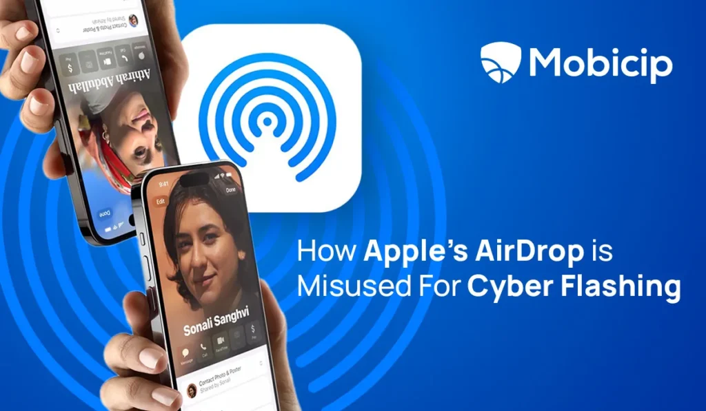AirDrop misused cyber flashing