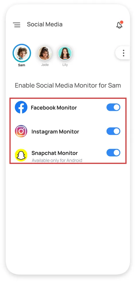 Social media monitor to prevent addiction