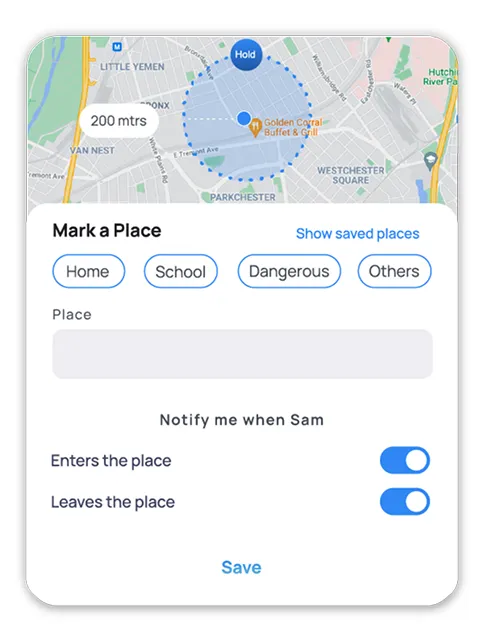 AirTag location tracking for children