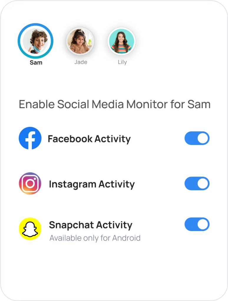 Social media monitoring to avoid Online Scams Targeting Teens