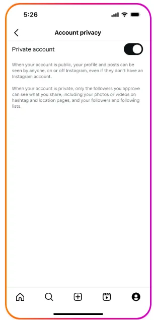 instagram teen accounts privacy settings