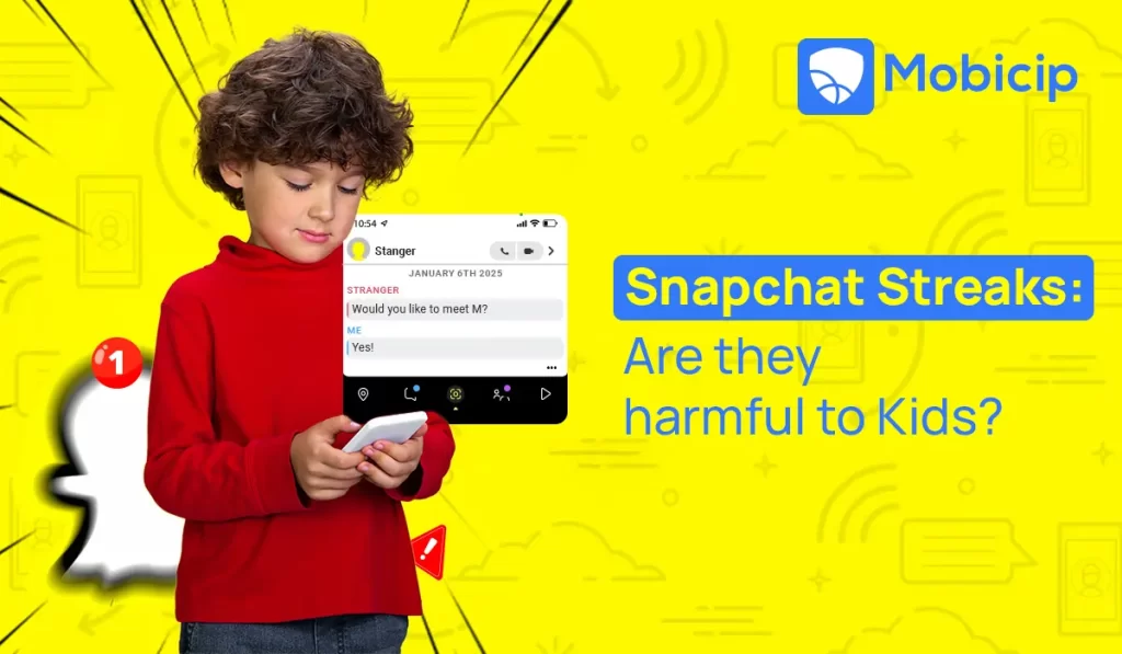 Snapchat Streaks pressure on kids