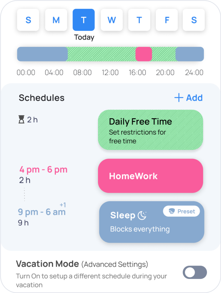 Mobicip Scheduler