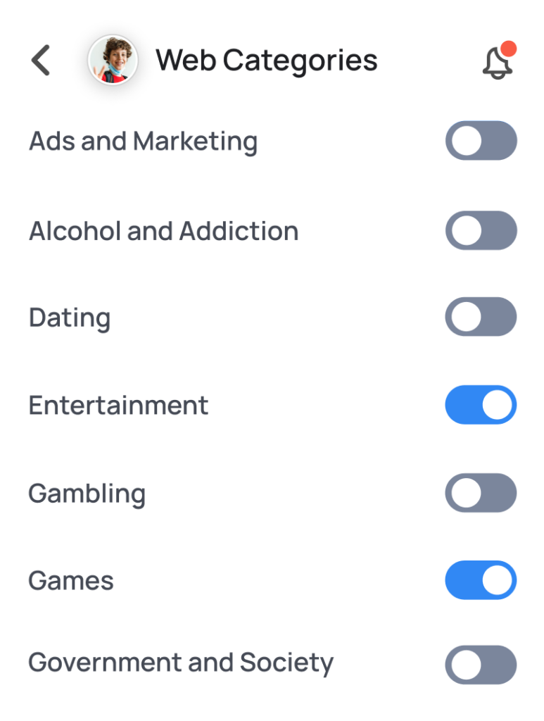Mobicip web filter