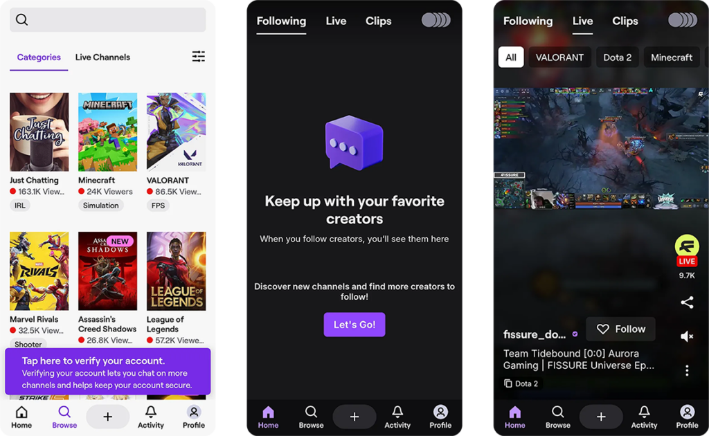 Twitch Features