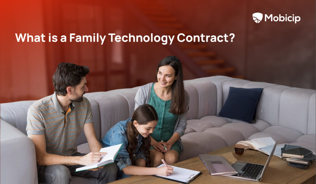 What is Family Technology Contract?