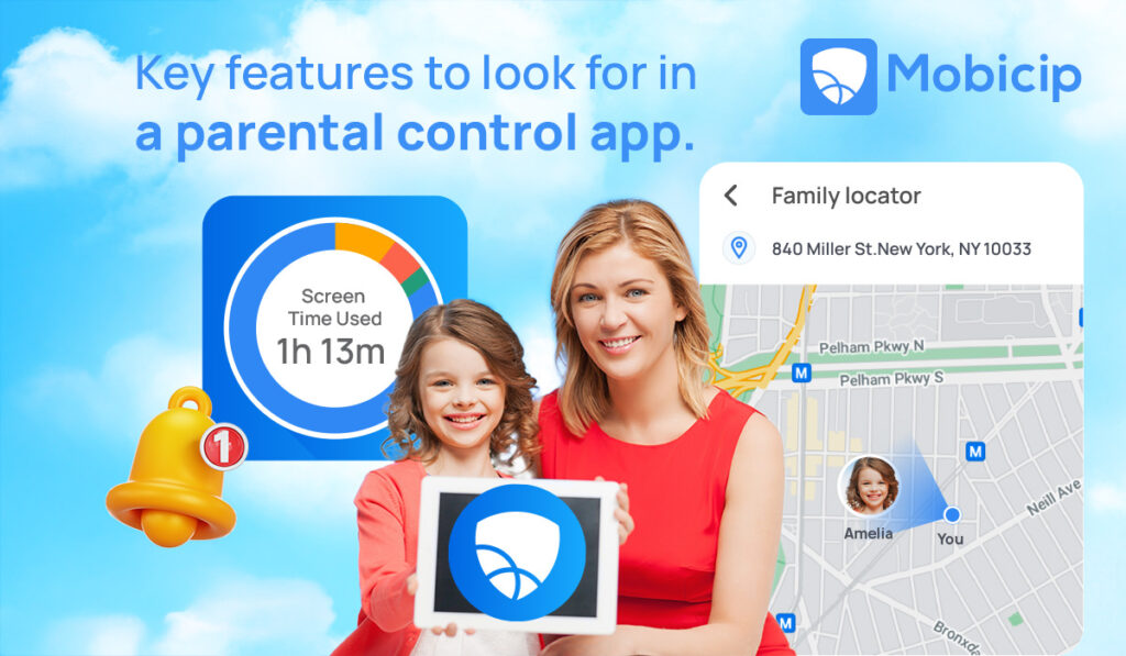 Key features to look for in a parental control app.
