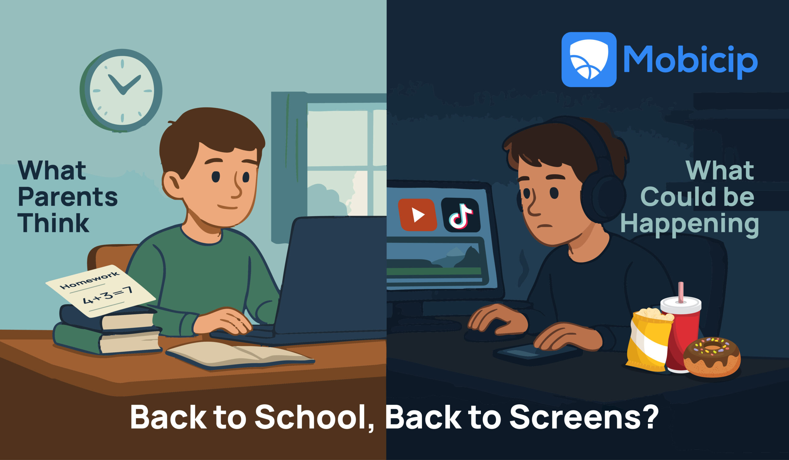 Screen Time Control During School Days