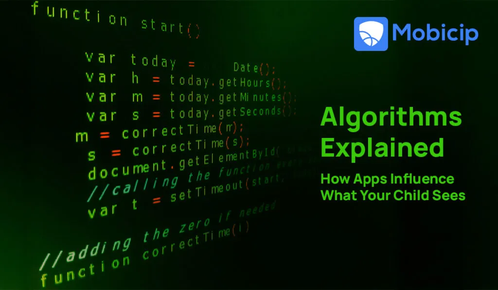 social media algorithms and kids
