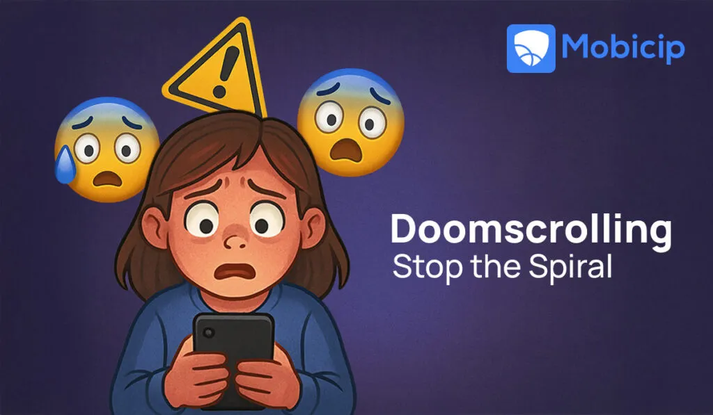 Doomscrolling stop the spiral