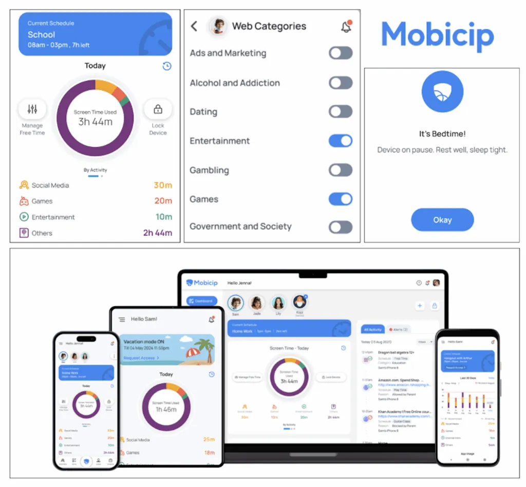 Top Parental Control Apps using Mobicip