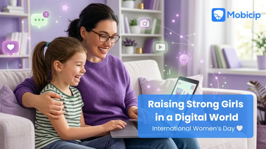 Protecting Girls Online - International Women's Day Post
