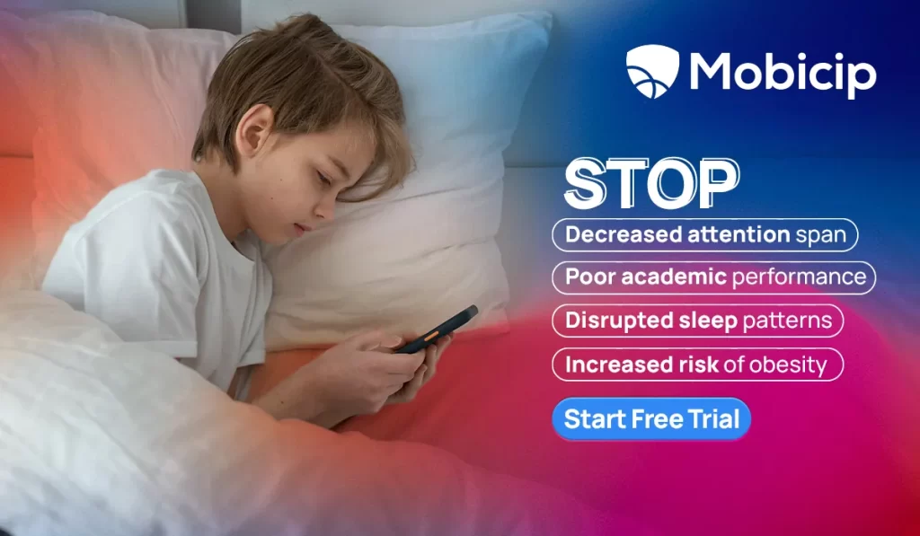 iPhone parental control apps using mobicip