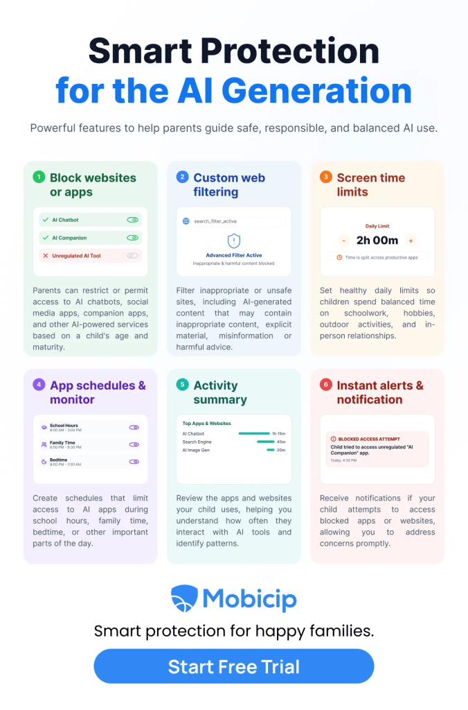 Mobicip Features